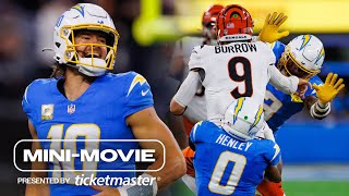 MiniMovie Herbert amp Bolts Take Down Burrow amp Bengals  LA Chargers [upl. by Odelle782]