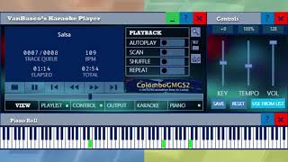 vanBascos MIDI Player  Sample Playlist 7 of 8 Salsa [upl. by Strawn127]