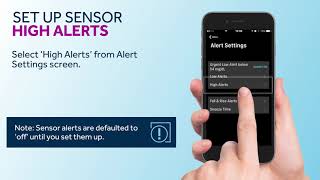 Standalone Continuous Glucose Monitoring CGM How to set up the alerts [upl. by Sutsuj]