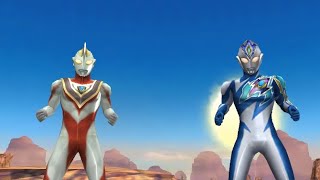 【ウルトラファイル】ウルトラマンデッカー＆ウルトラマンガイアでスフィアザウルスを倒せ！ウルトラフュージョンファイト！ [upl. by Remat]