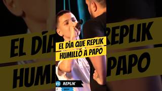 El día que REPLIK HUMILLÓ a PAPO🔥💀 Replik Papo Freestyle fmsargentina [upl. by Fleisher]