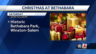 Enjoy Christmas activities at Historic Bethabara Park [upl. by Warwick]