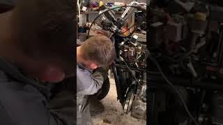 Gl1100 radiator install [upl. by Nets13]