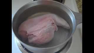 COOKING  How to cook veal tongue  Yes its that easy  John V Karavitis [upl. by Lejna]