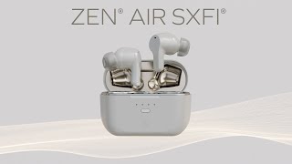 Creative Zen Air SXFI – Lightweight True Wireless Inears with Super XFi Spatial Audio [upl. by Aramahs]