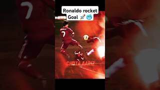 Ronaldo rocket goal 🚀🥶shorts rocketgoal ronaldorocketgoal [upl. by Annaeed]