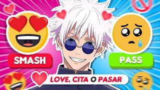 💙SMASH OR PASS ANIME HUSBANDOS❤️🤔💔 CITA O PASAR 🔥 ¿Qué Prefieres  QUIZ ANIME [upl. by Notlaw432]