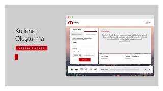HSBC İnternet Bankacılığı Kullanıcı Oluşturma  HSBC Türkiye [upl. by Michell]