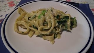 Scialatielli allo zafferano con zucchine al burro basilico e provolone [upl. by Egedan924]