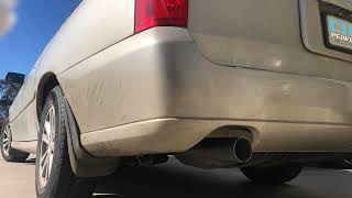 Commodore VY V6 Wagon 25quot Sports Catback Exhaust [upl. by Alrich]