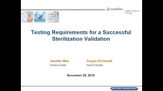 Testing Requirements for a Successful Sterilization Validation [upl. by Ffilc698]