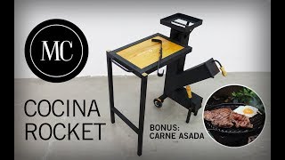 Como hacer estufa Rocket Paso a paso  Handmade rocket stove [upl. by Indnahc]