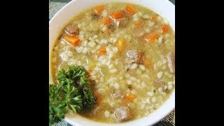 Recette Délicieuse Soupe Dinde et à lOrge [upl. by Yhtnomit]