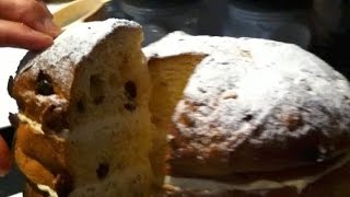 PANETTONE LAYERED CAKE  simpley cooking [upl. by Rolecnahc]