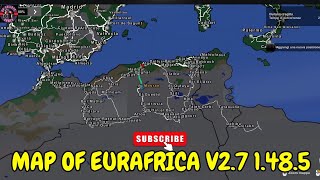 ETS2 1485  EURAFRICA MAP 27  EURO TRUCK SIMULATOR 2 [upl. by Ojela]