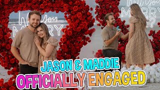 DUGGAR WEDDING Jason Duggar and Fiancée Maddie Grace are Officially ENGAGED Wedding is Coming [upl. by Eioj]