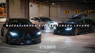 STABBER 人車生活 MAZDA 3x SKODA SUPERB x SUBARU LEVORG 台灣精神 [upl. by Tristan353]