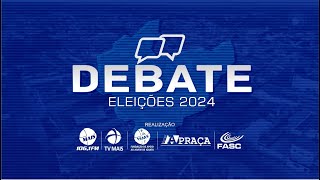 DEBATE COM CANDIDATOS A PREFEITO DE IGUATU  2024 [upl. by Kliber]