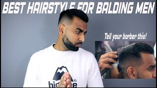 How To Style Thin Hair  Best Haircut and Style For Balding Men  Hide Balding Areas [upl. by Nnelg442]