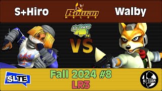 Rowan SSBM Fall 2024 8 SHiro Sheik Vs Walby Fox  LR3 [upl. by Garrett]