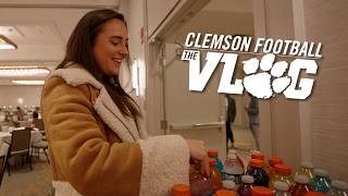 What a College Football Nutrition Staff Does on a Road Trip  Clemson Football The VLOG S13 Ep7 [upl. by Maribelle]