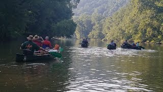 I Paddled Six Miles in 60 Seconds Three Rivers Paddled Overnight Canoe Adventure [upl. by Ordnajela]