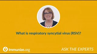 What is respiratory syncytial virus RSV [upl. by Simah]