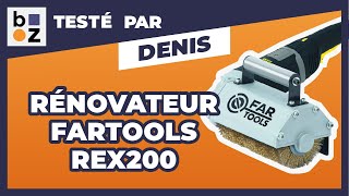 Rénovateur extérieur Fartools REX 200 1800W  Test et Avis [upl. by Dorena]