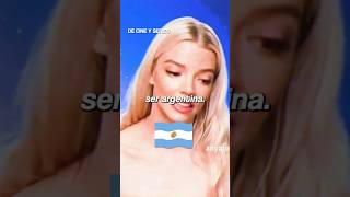 🇦🇷 Anya TaylorJoy habla de su AMOR por ARGENTINA 🏆⭐️⭐️⭐️ AnyaTaylorJoy cine [upl. by Schwenk]