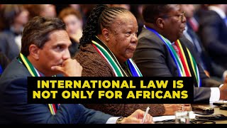 International Law is Meant for Every Country and Not Just Africa South Africa Minister Pandor [upl. by Blum101]