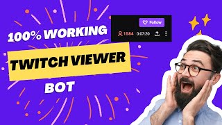 Twitch Viewer Bot  Quick 100 Working Setup amp Instant Delivery [upl. by Alane]