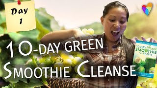 Day 1  JJ Smiths 10Day Green Smoothie Cleanse [upl. by Bubb]