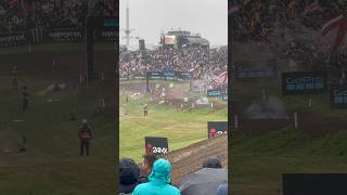 Irish amp British motocross fans invade the track before MXoN 2024 Matterley Basin mxon fans mx [upl. by Fitton204]