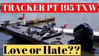 TRACKER Pro Team 195 TXW Aluminum Fishing Boat [upl. by Cired895]