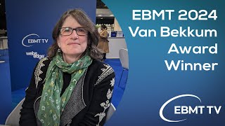 EBMT 2024 Van Bekkum Award Winner [upl. by Notsirhc]