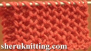 Honeycomb Knitting Stitch [upl. by Akir]