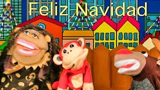 Canción de Navidad del Mono Sílabo  Canciones Educativas para Niños [upl. by Erual]