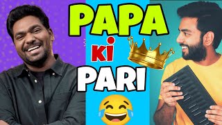 PAPA ki Pari  Zakir Khan  by YashRaj mukhoute Beat with dialogue  Yashraj music [upl. by Seuqcaj]