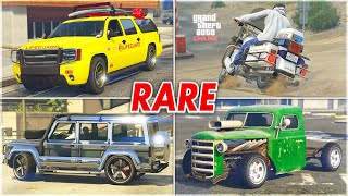 UPDATED 2024 How To Get ALL Rare Cars In GTA 5 Online All Rare Vehicle Locations Guide [upl. by Hnao]