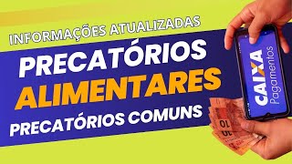 PRECATÓRIOS ALIMENTARES E COMUNS TRIBUNAL REGIONAL FEDERALSAIBA MAIS [upl. by Aillicsirp]