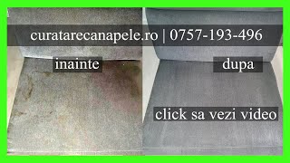 Cum speli o canapea cu aspiratorul injectieextractie Curatare canapele [upl. by Ailecra]