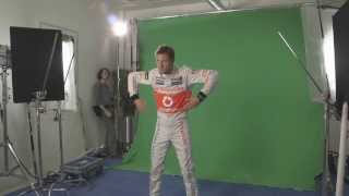 Jenson Buttons Santander quotPour Studentquot Unseen Footage [upl. by Bara704]