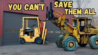 Save or Scrap CAT Towmotor sitting for years Will it Run [upl. by Nani639]