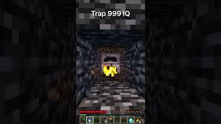 Minecraft Trap 999 IQ shorts [upl. by Aznaed]