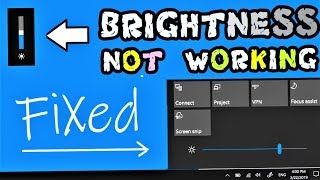 Brightness NOT Working in Windows Laptop How to fix Brightness Control Drivers Windows 10  8  7 [upl. by Giesecke]