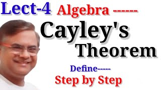 Cayleys Theorem Algebra group Theory Bsc Maths [upl. by Dabbs]