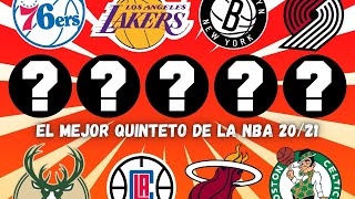 ¿CUÁL ES EL MEJOR QUINTETO NBA DE ESTA TEMPORADA [upl. by Fee290]