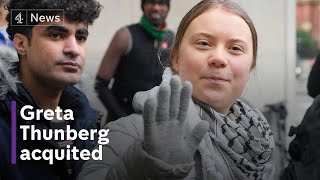 Greta Thunberg found not guilty of public order charge as judge finds ‘no evidence’ against her [upl. by Pattin550]