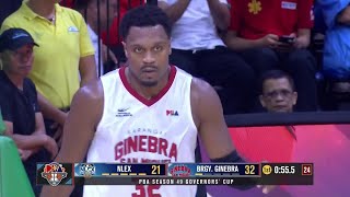 Brgy Ginebra GOES ON A 90 RUN to end 1Q vs NLEX 🔥  PBA Season 49 Governors Cup [upl. by Ranit620]