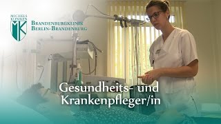 Ausbildung Gesundheits und Krankenpflegerin  Brandenburgklinik BerlinBrandenburg [upl. by Nebeur]